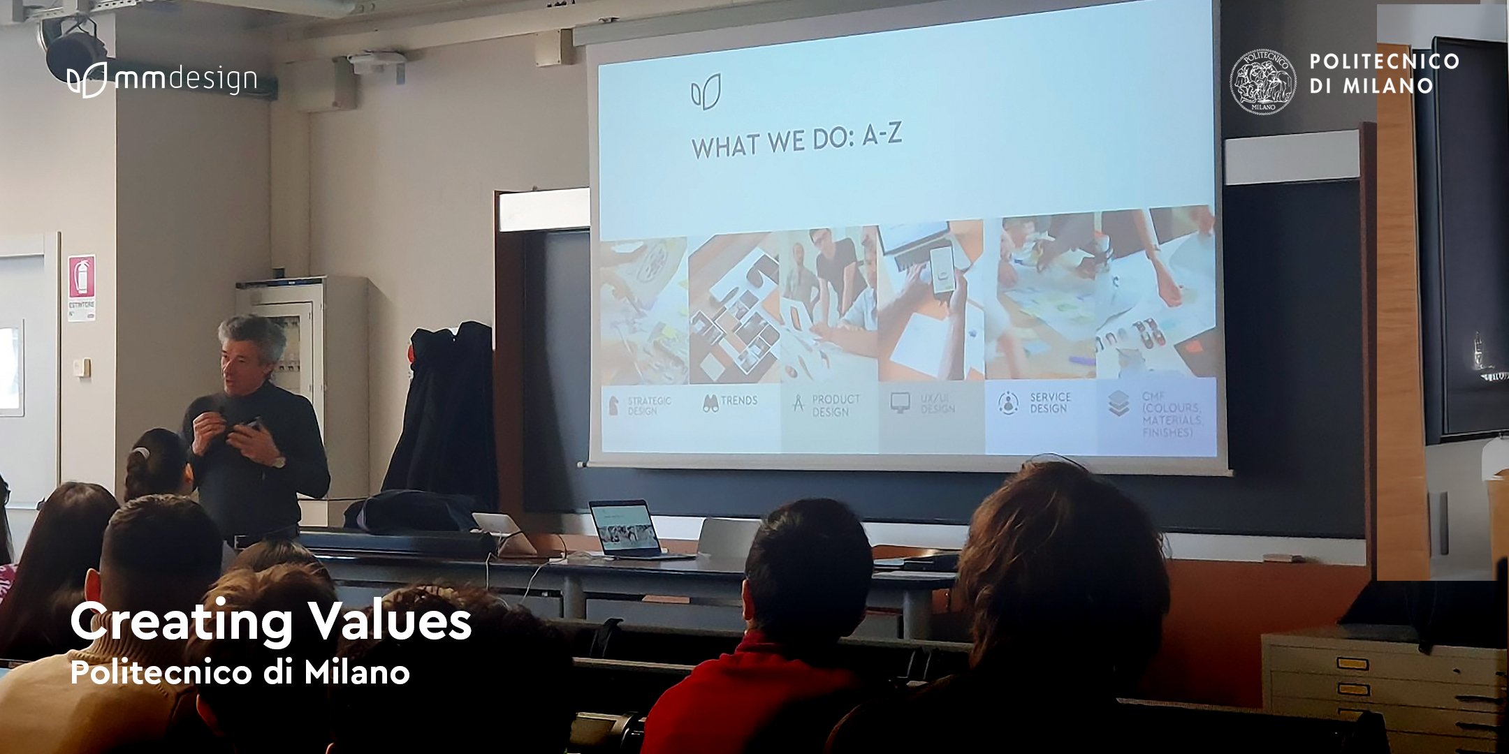 Creare valore: lezione al Politecnico di Milano